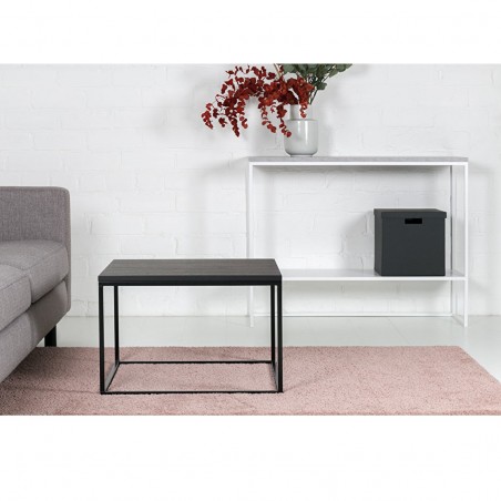 Square coffee table FOREST | Black oak