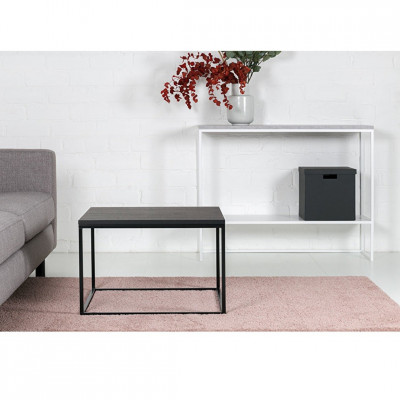 Square coffee table FOREST | Black oak