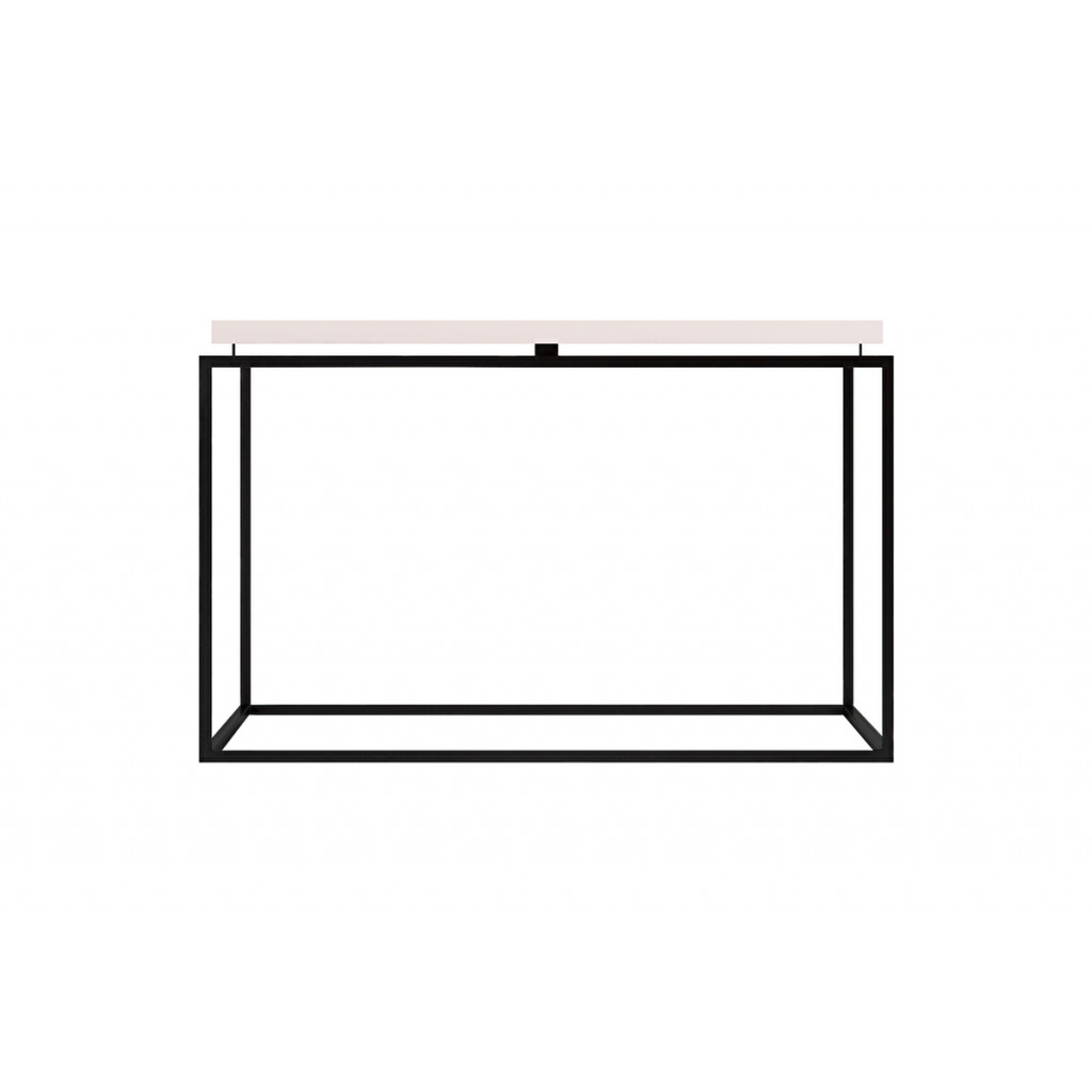 Coffee table Circle in Square | Pink