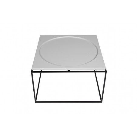 Кофейный столик Circle in Square | Grey