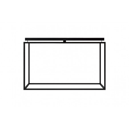 Coffee table Circle in Square | Black