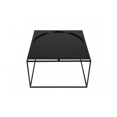 Кофейный столик Circle in Square | Black