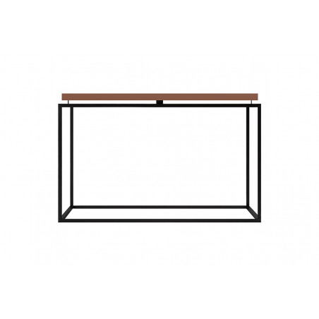 Coffee table Circle in Square | Terracotta