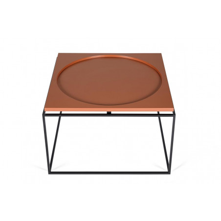Kafijas galdiņš Kvadrātveida aplis | Terakota | kafijas-galdini | NMF Home