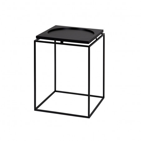 Боковой столик Circle in Square | Black