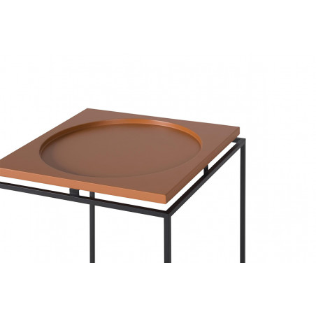 Sānu galds Kvadrātveida aplis | Terakota | sanu-galdi | NMF Home