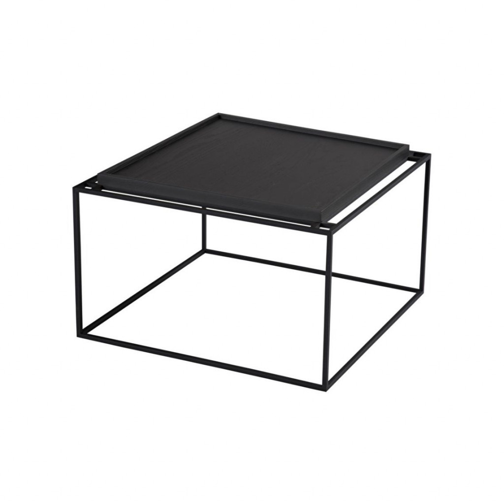 Coffee table Tray Black