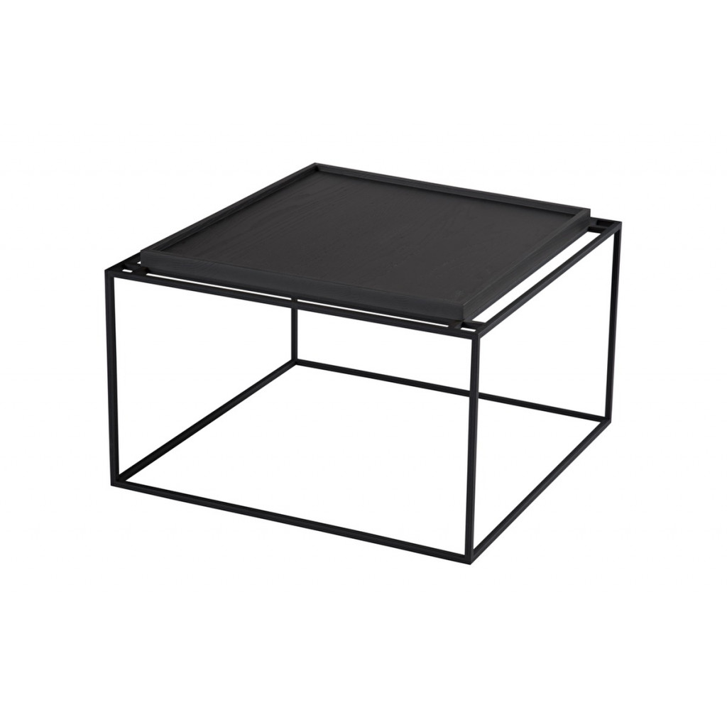 Coffee table Tray Black