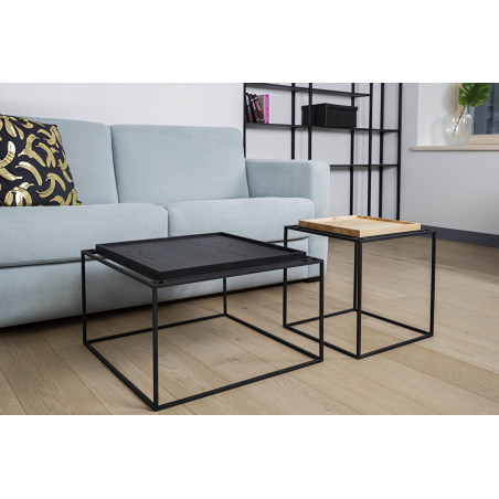 Coffee table Tray Black