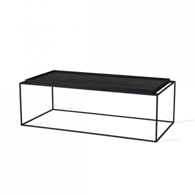 Long coffee table Tray Black
