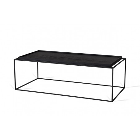 Long coffee table Tray Black