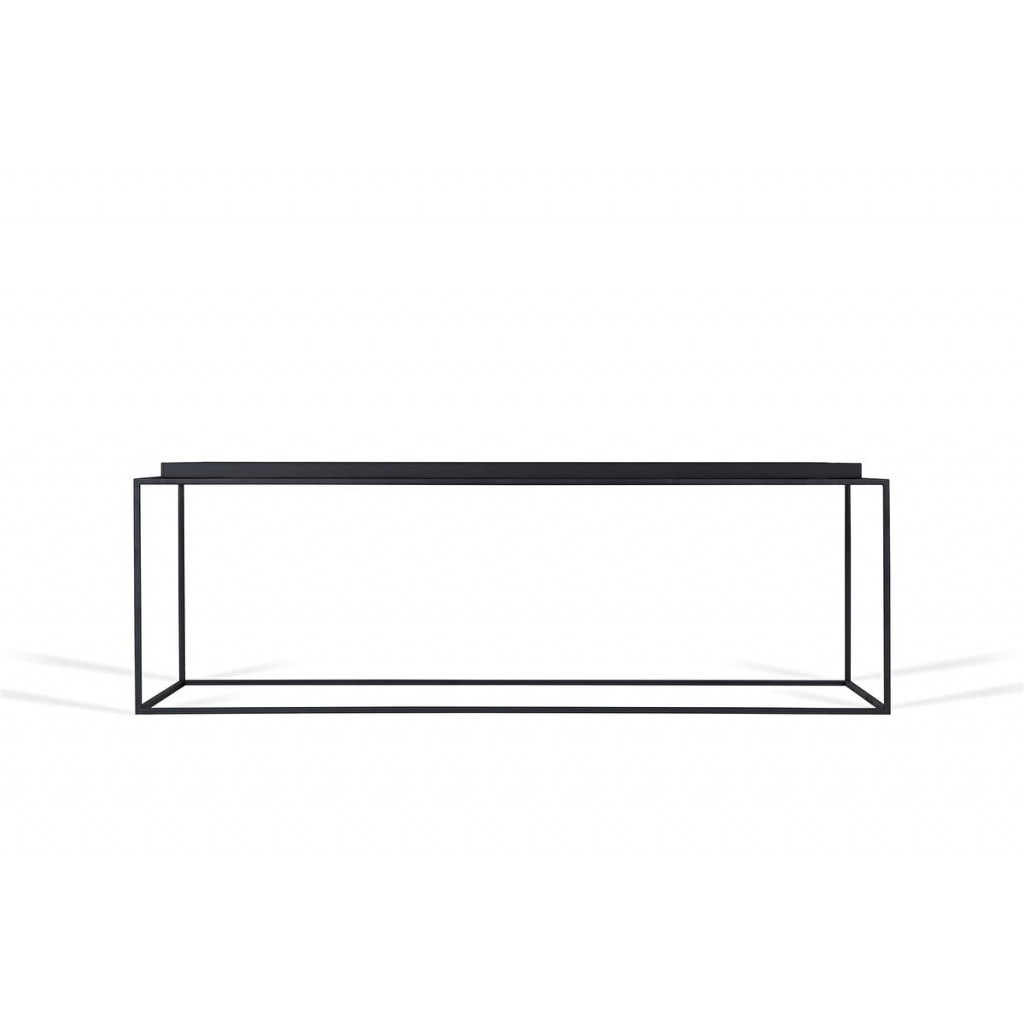 Long coffee table Tray Black Long coffee table Tray Black