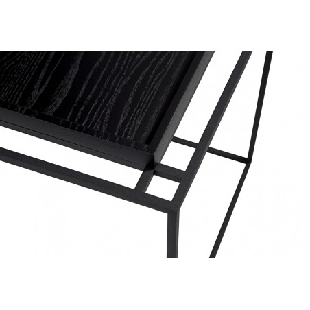 Side table Tray Black