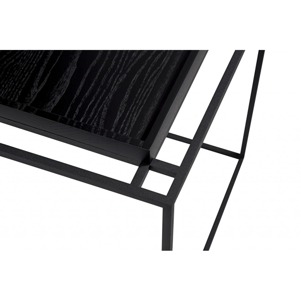 Side table Tray Black