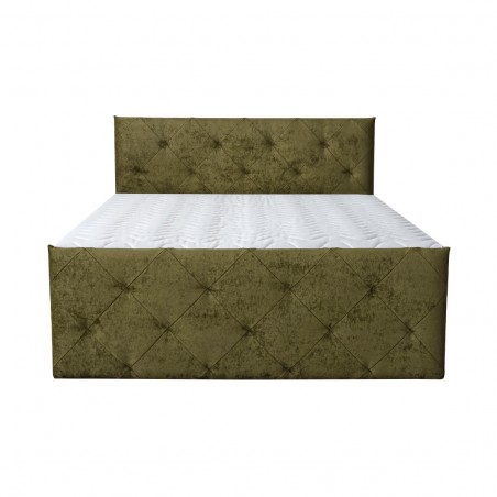 Bed with mattress Dubaj | Green