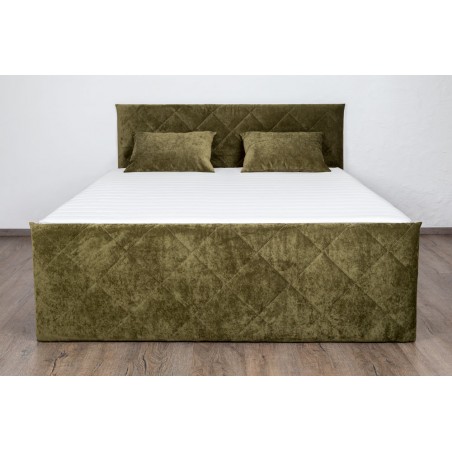 Bed with mattress Dubaj | Green