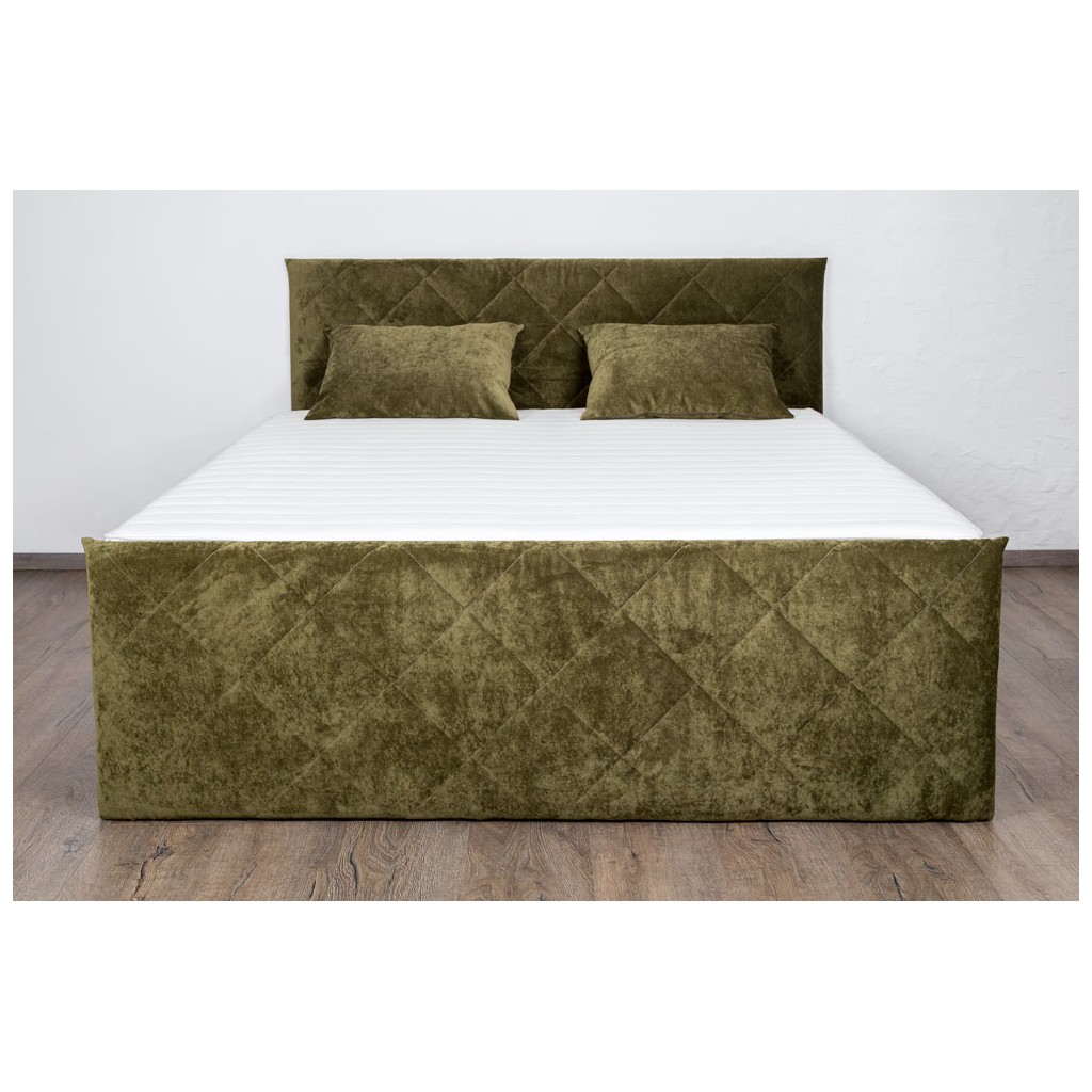 Gulta ar matraci Dubaj | Zaļa | gultas | NMF Home