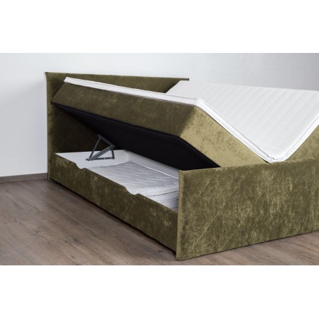 Bed with mattress Dubaj | Green