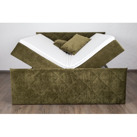 Bed with mattress Dubaj | Green