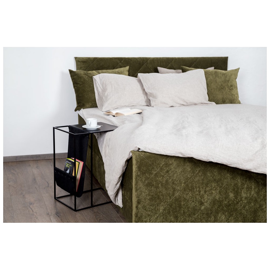 Bed with mattress Dubaj | Green