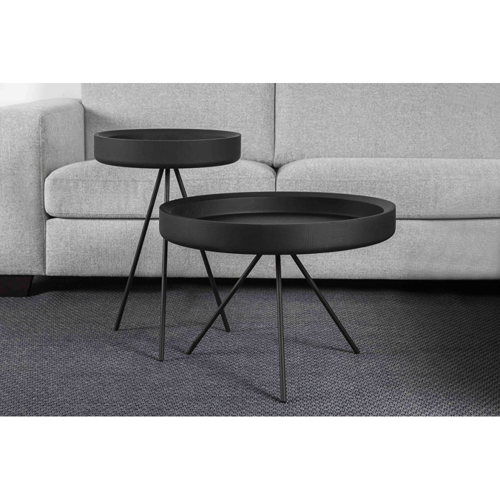 Round coffee table HYGGE | Black