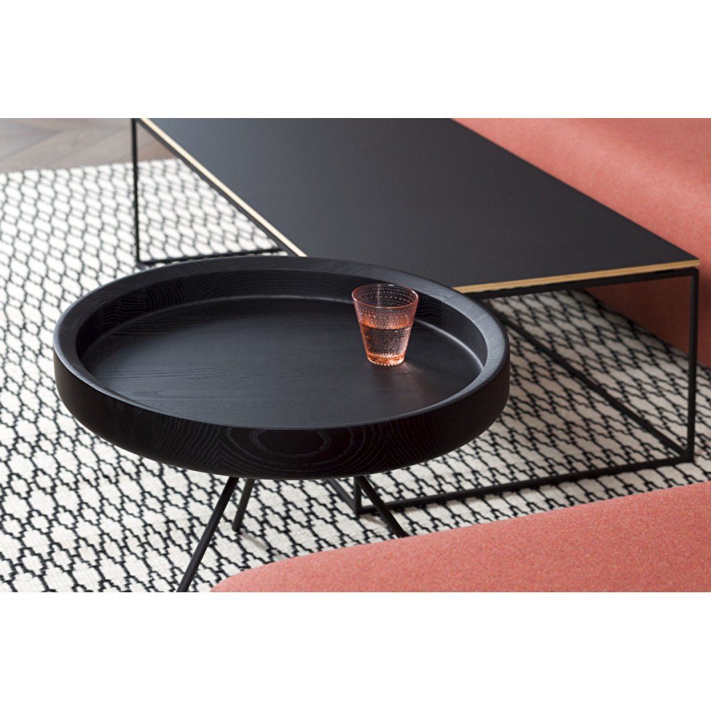 Round coffee table HYGGE | Black