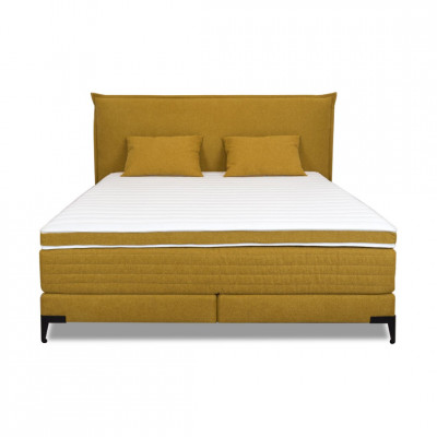 Bed with mattress Sunny | Yellow
