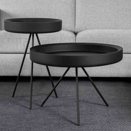 HYGGE high side table | Black