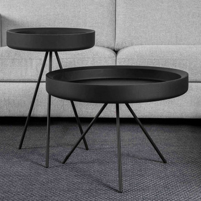 HYGGE high side table | Black