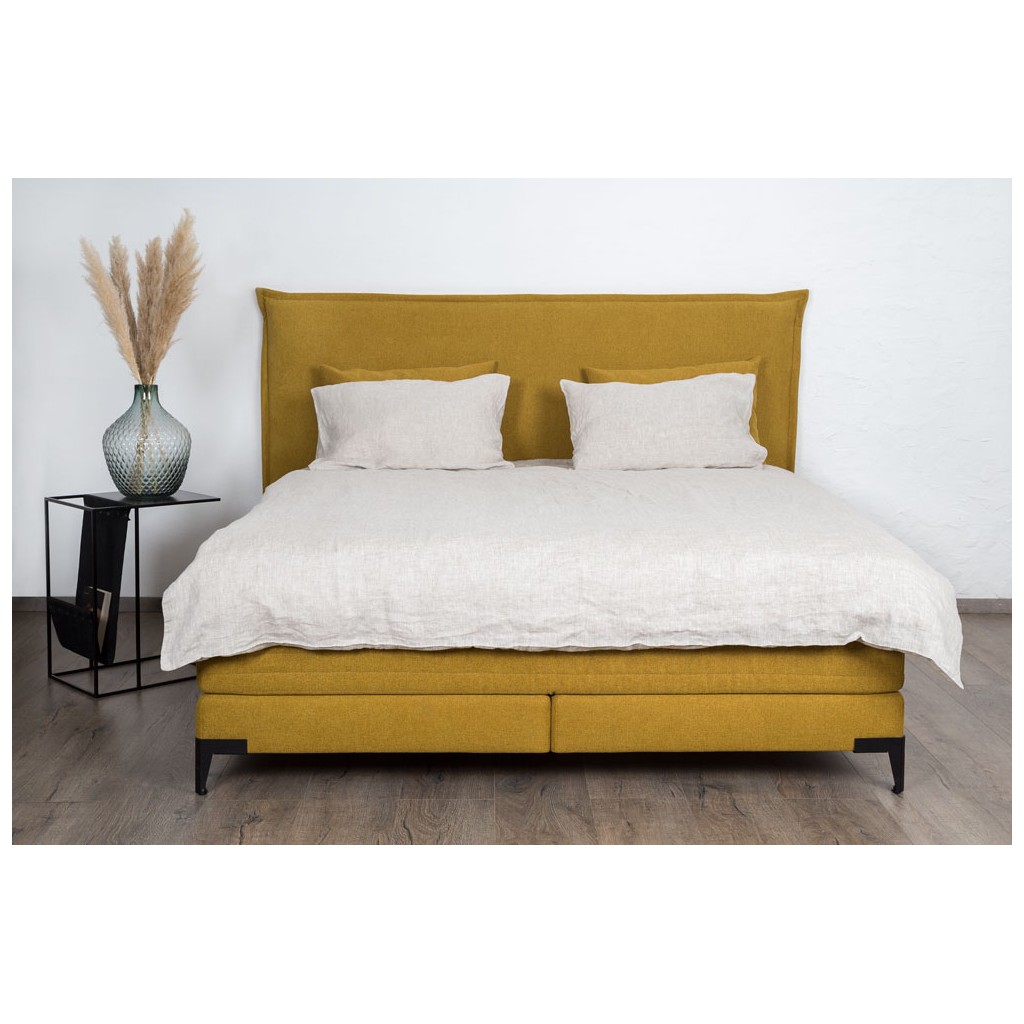 Bed with mattress Sunny | Yellow
