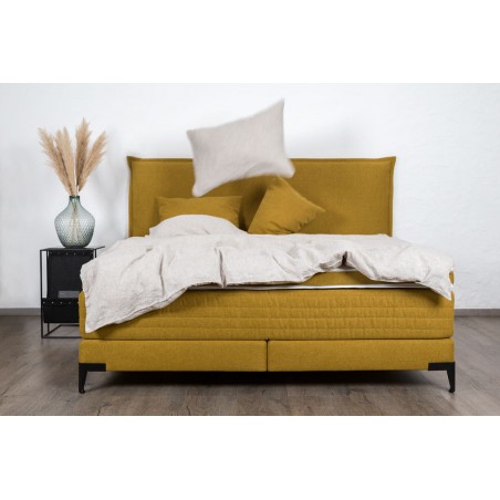 Bed with mattress Sunny | Yellow