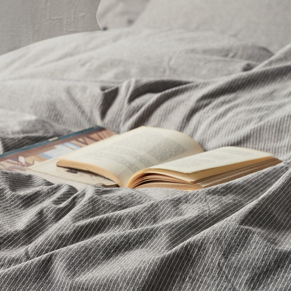 Pinstripe Bed linen covers set