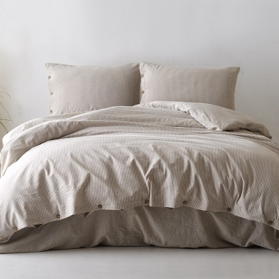 Bed linen covers set Shirt Brown
