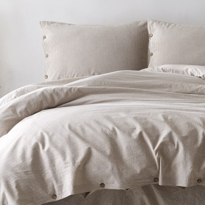 Bed linen covers set Shirt Brown