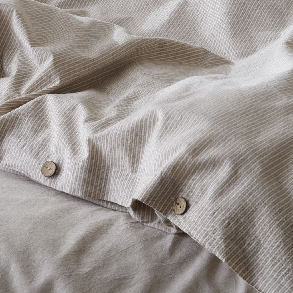 Gultas veļas pārvalku komplekts Shirt Brūns | majas-tekstils | NMF Home