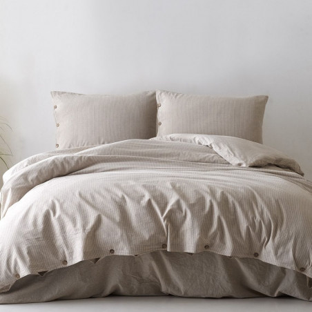 Bed linen covers set Shirt Brown