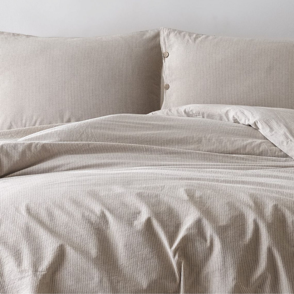 Bed linen covers set Shirt Brown Bed linen covers set Shirt Brown