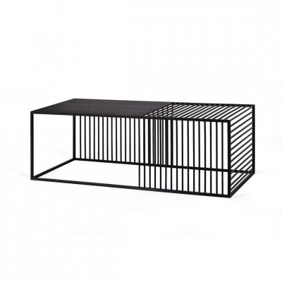 JAIL coffee table | Black oak