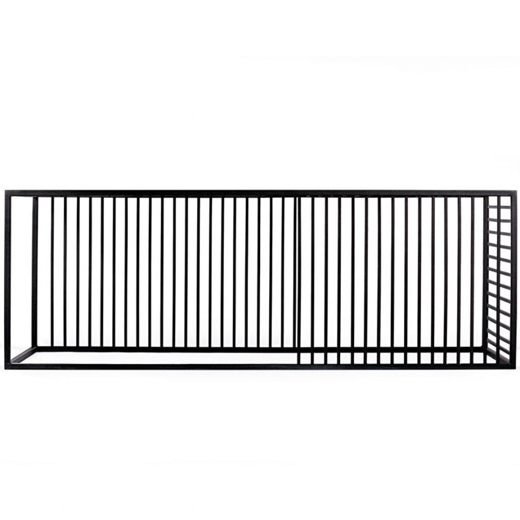 JAIL coffee table | Black oak