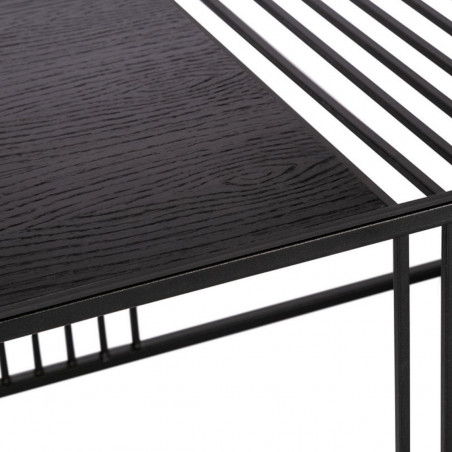 JAIL coffee table | Black oak
