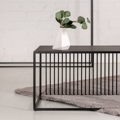 JAIL coffee table | Black oak