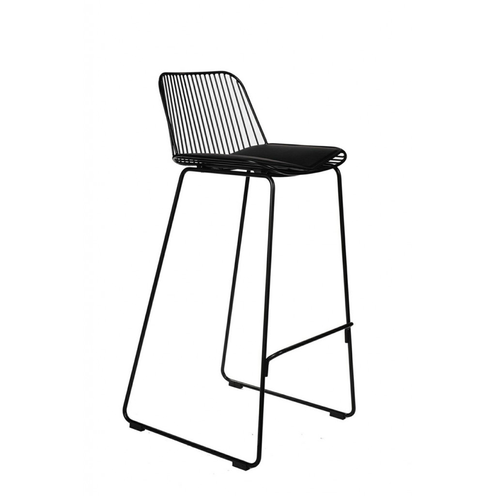 DILL COUNTER STOOL BLACK