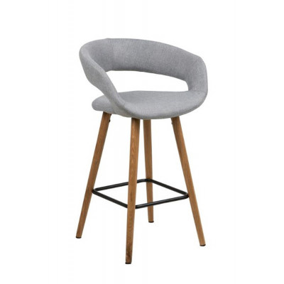 GRACE COUNTER STOOL LIGHT GREY