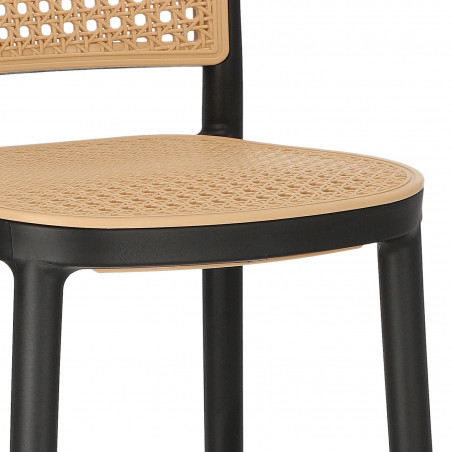 ANTONIO BLACK STOOL