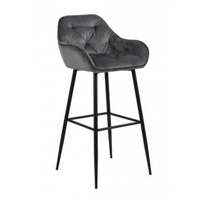 BREE GREY STOOL