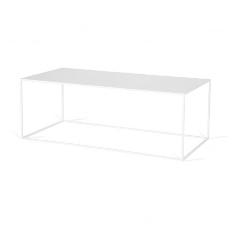 Silence long coffee table | White