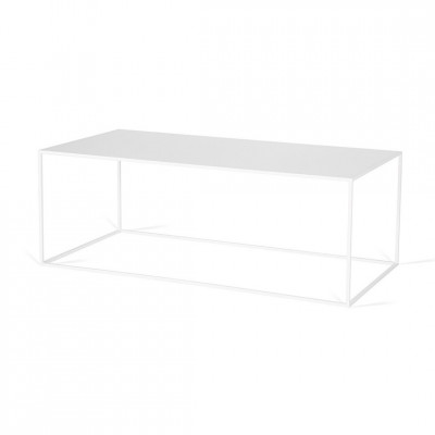 Silence long coffee table | White