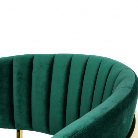 Sānu krēsls MARGO GOLD COUNTER STOOL Zaļā | pusbara-kresli | NMF Home