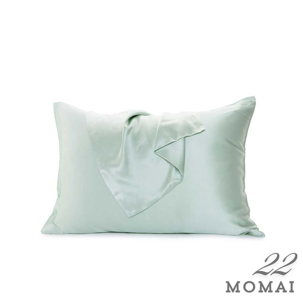 Silk pillowcase | Greenish