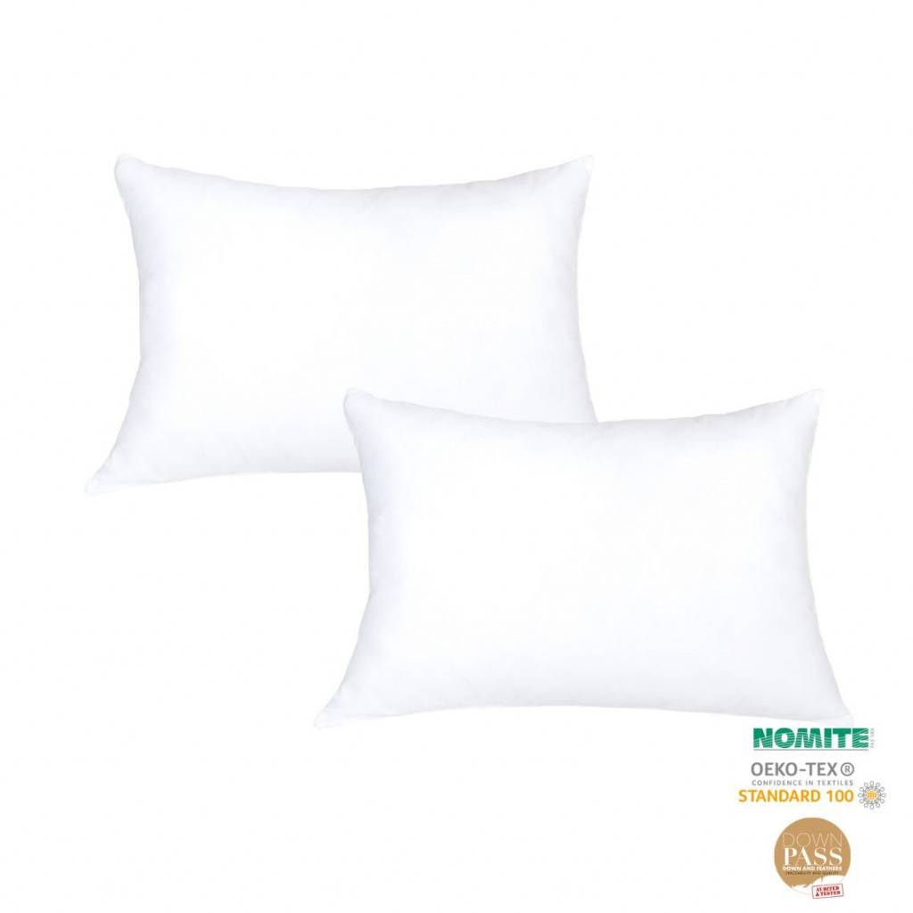 Duck Feather and Eco Down Pillow Set